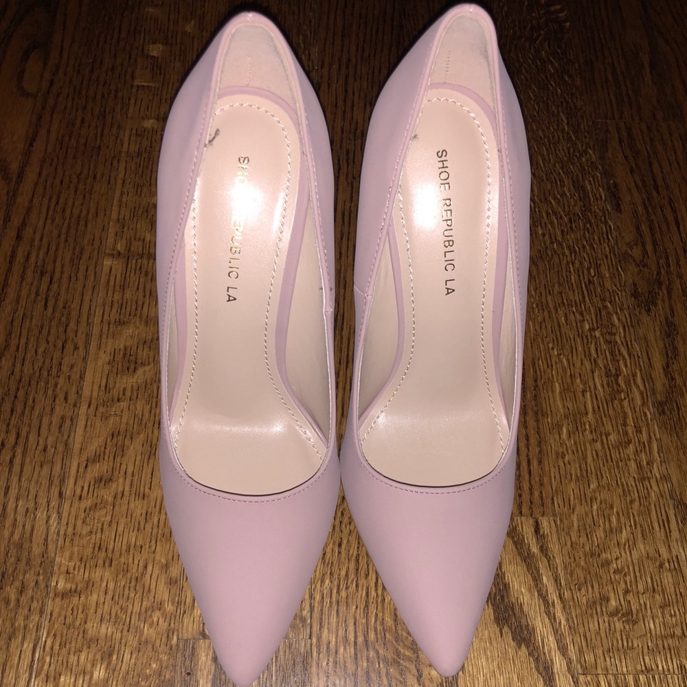 LIGHT ROSE HEELS